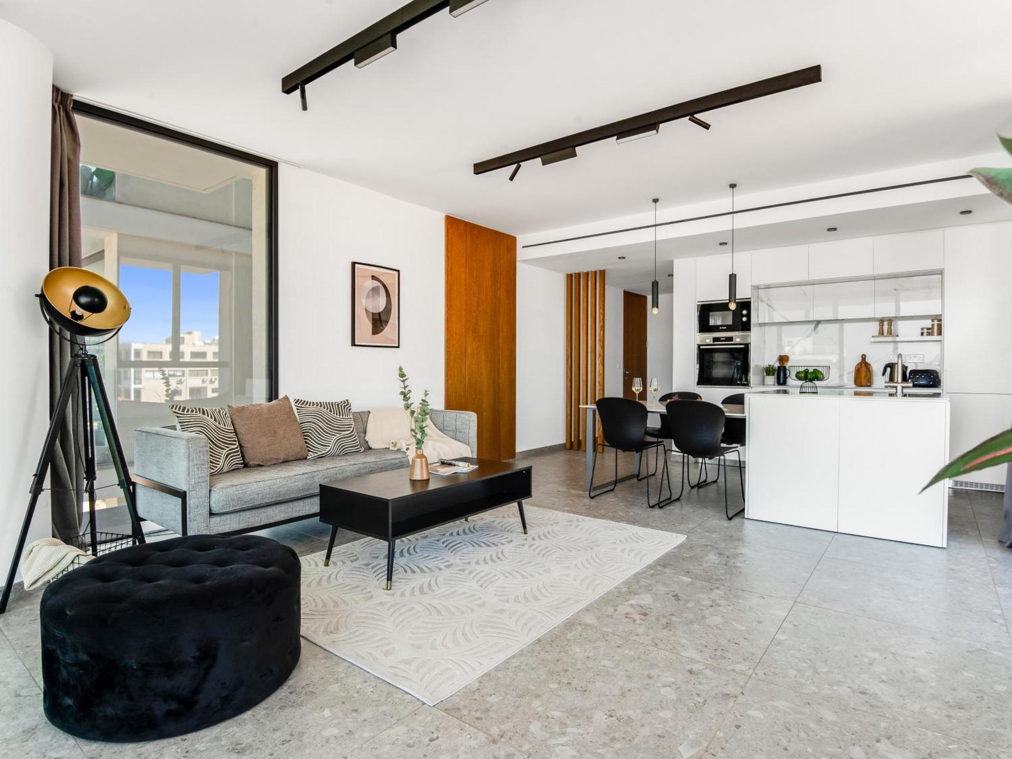 Sanders Gaia - Bright Two-Bedroom Apartment With Sea View Larnaka Exterior foto