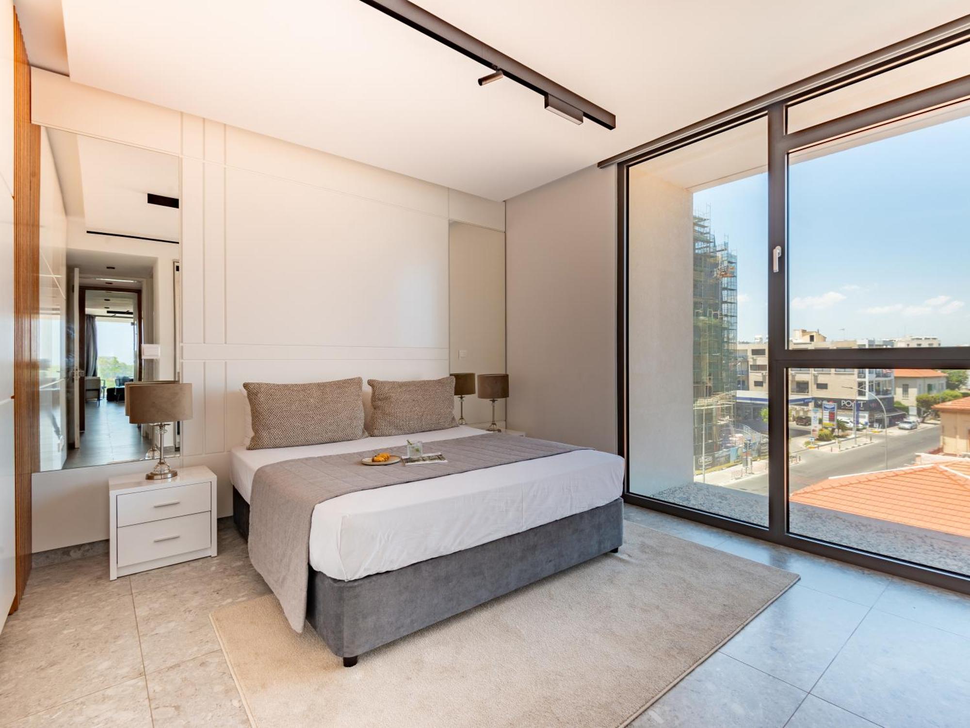Sanders Gaia - Bright Two-Bedroom Apartment With Sea View Larnaka Exterior foto